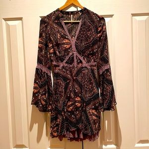 Beautiful Free People Bohemian Style Dress